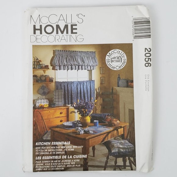 Vintage 1998 McCall's Home Decorating Sewing Pattern - Picture 1 of 9